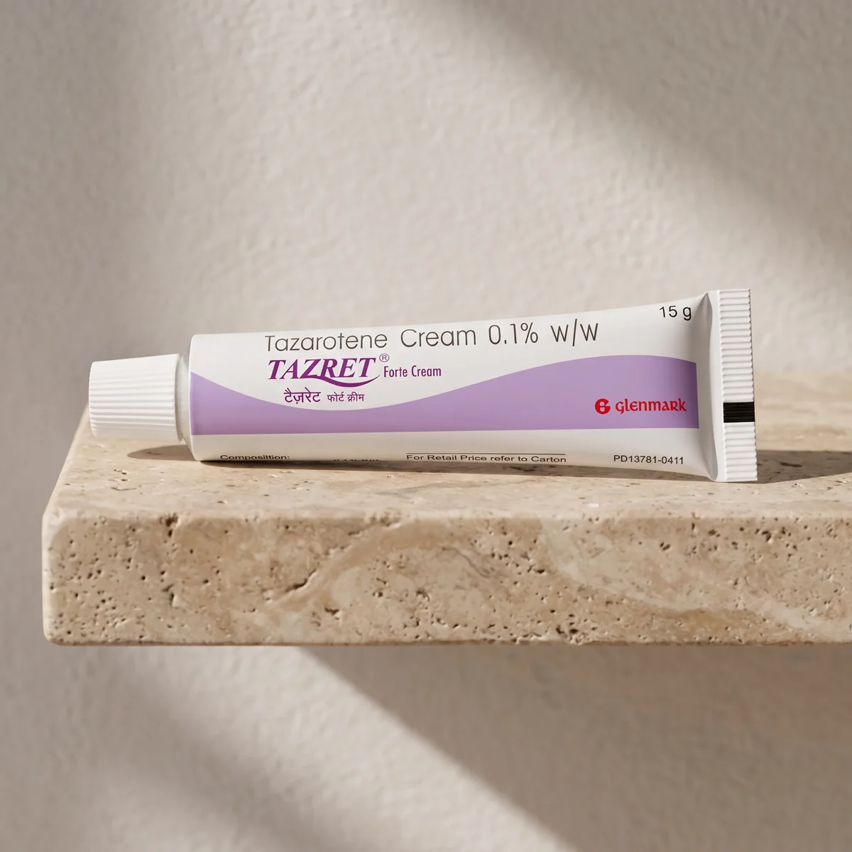 Tazorac Cream (Tazarotene Cream) 0.1% EXP 01/2028