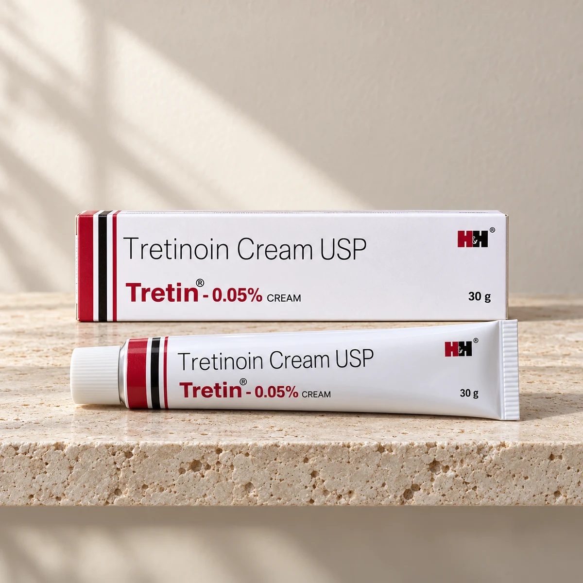 Tretin Tretinoin Cream 0.05% Large 30G EXP 01/2028