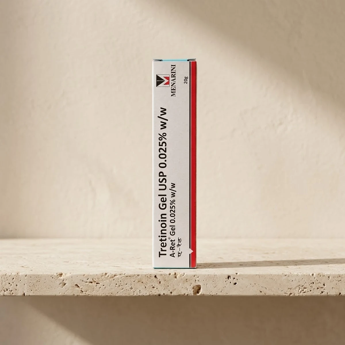 A-Ret Tretinoin Gel 0.025% Retin-A Gel 20G EXP 08/2028