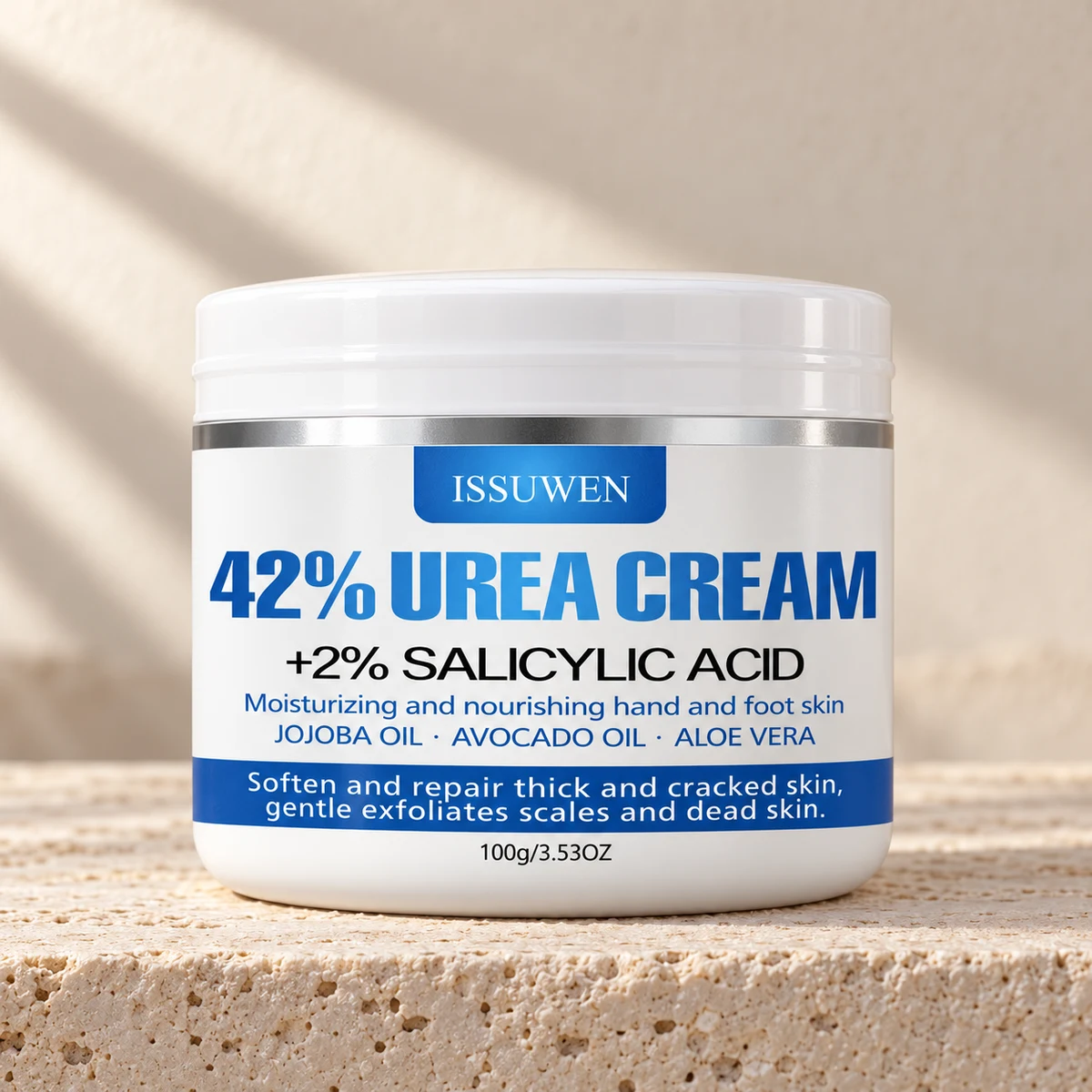 42% Urea Cream with 2% Salicylic Acid for Hands and Feet, 100g