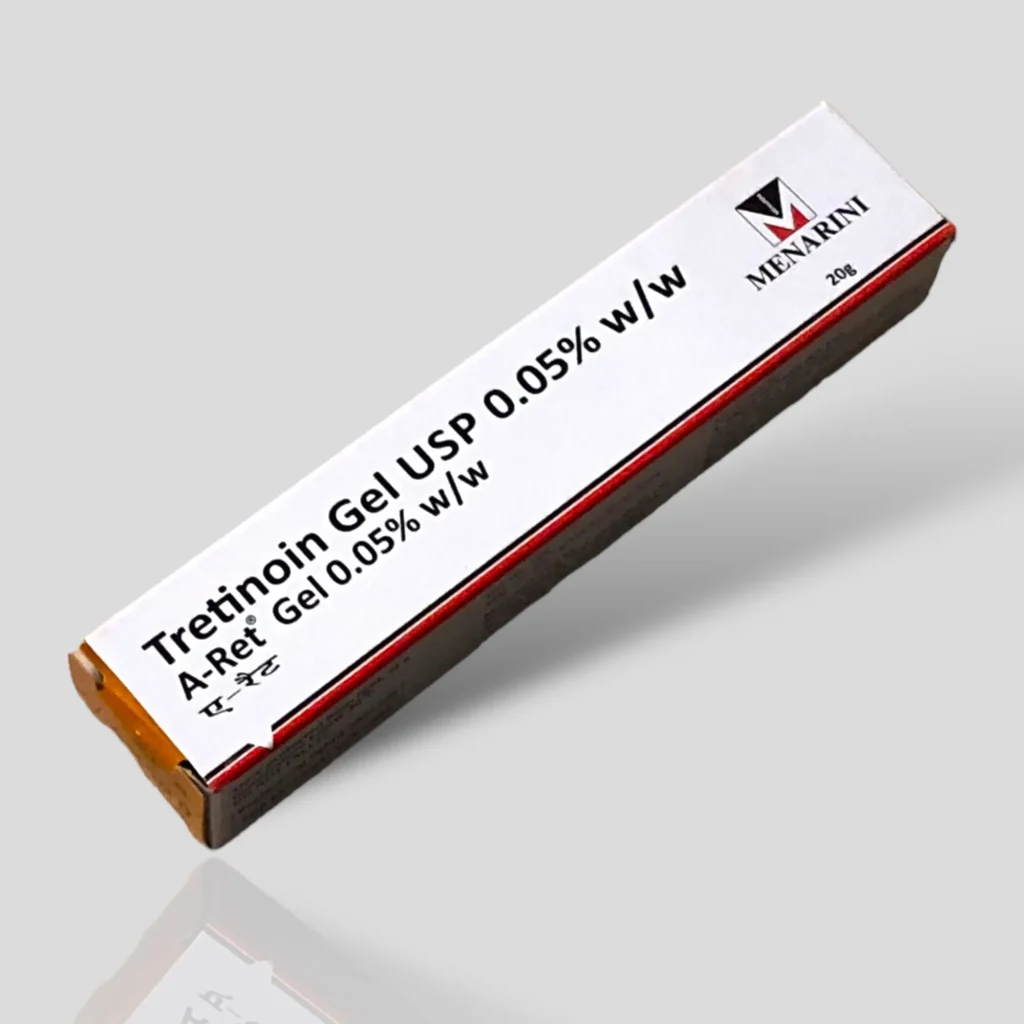 Tretinoin gel A ret 0.05 verpakking 1