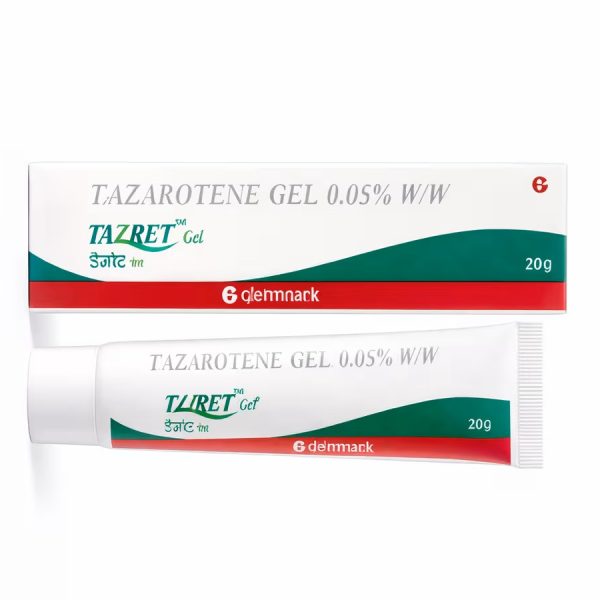 Tazarotene 0.05% Gel 20G Exp 08/2027